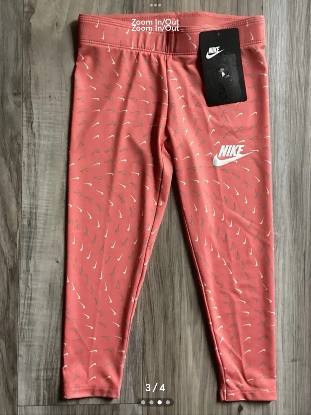 Nike girls Tee & Leggings outfit size 4(NWT) ~FIRM, NO OFFERS~ - Picture 3 of 4